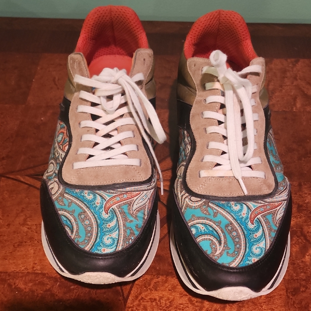 Etro Multicolor Paisley Sneakers